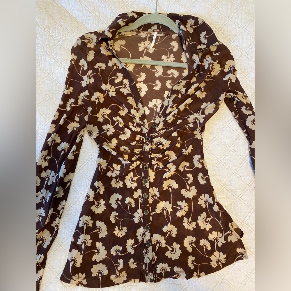 Free People Lucky Shirtee
